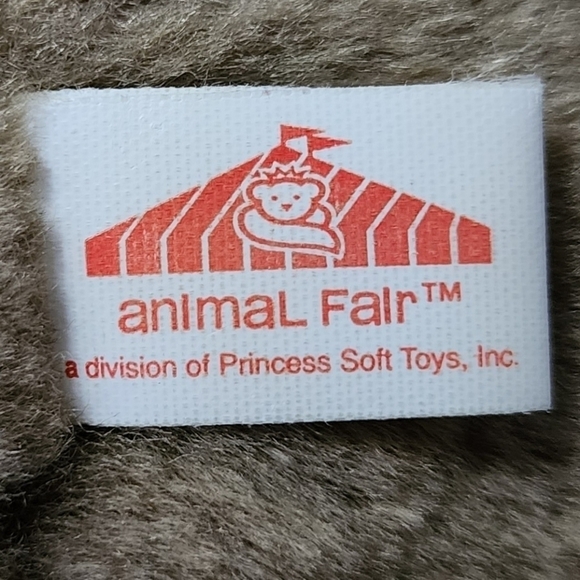 Vintage 1999 Animal Fair Brown Teddy Bear Plush Stuffed Animal 19" Soft Toy EUC - Picture 8 of 9